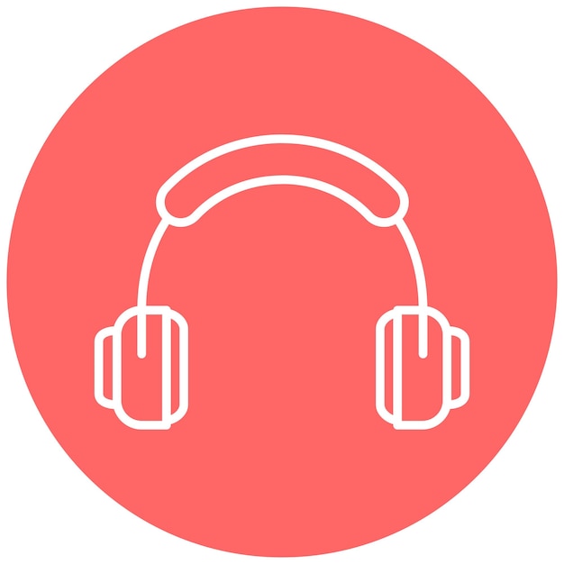 Headphones Icon Style