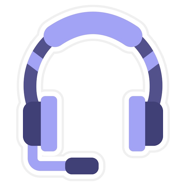 Vector headphones icon