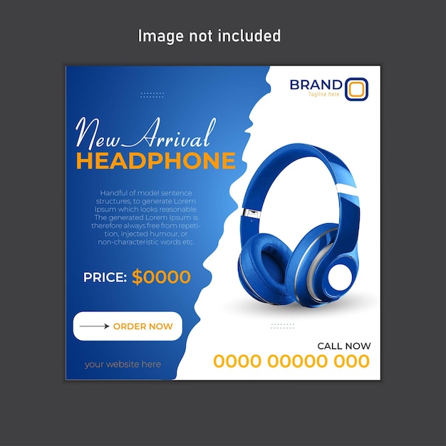 headphones isolated realistic vector black friday super sale e colorful club posters