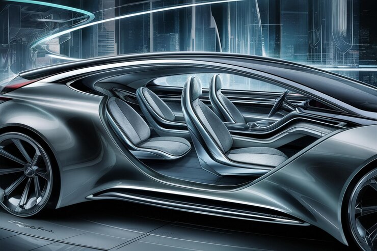 Vector the headrest of a car is made by the company  s company