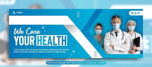 healt care social media post template