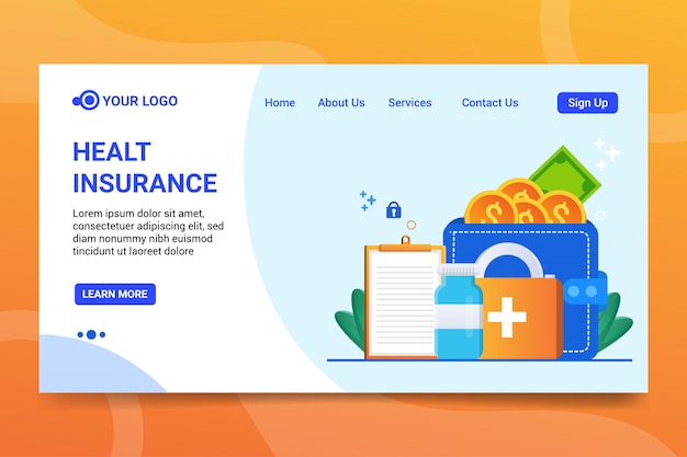 HEALT INSURANCE web template