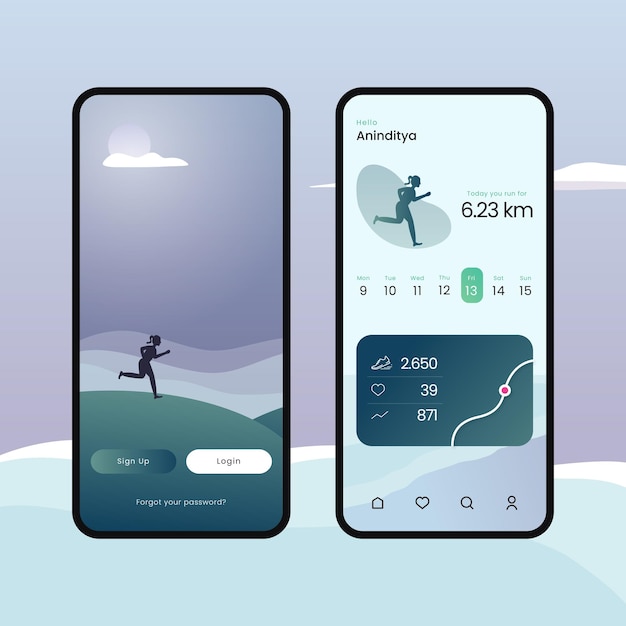 health app to monitor sports progress