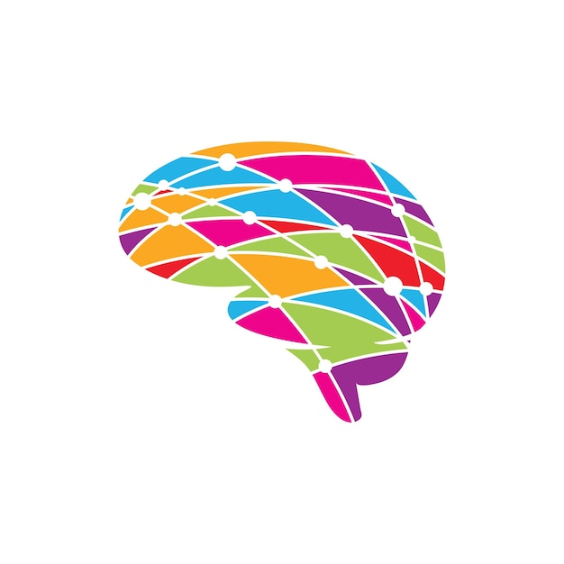 Vector health brain vector illustration