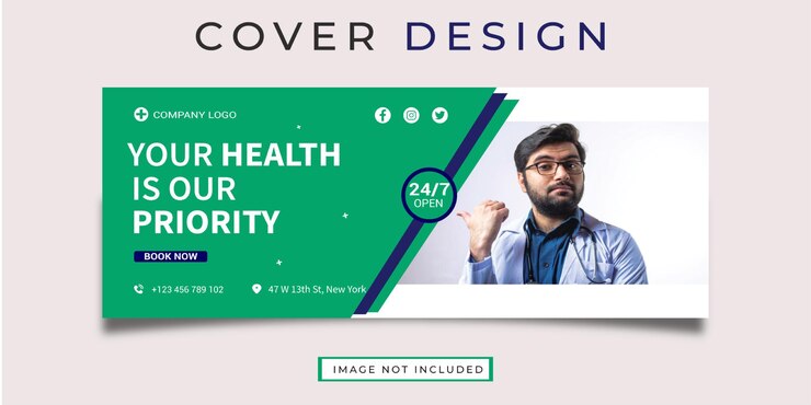 Premium Vector Health Care Cover Design premium-vector-health-care-cover-design