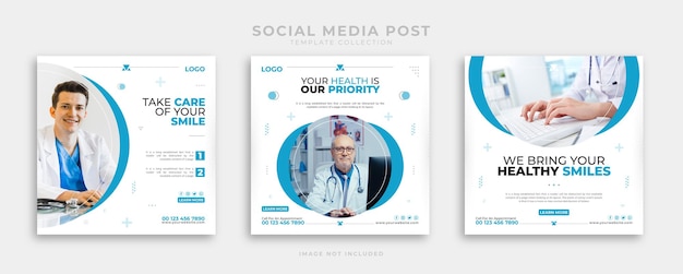 health care social media post templates