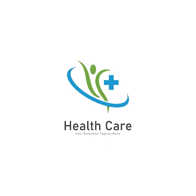 Health care vector logo template medical health care logo design template