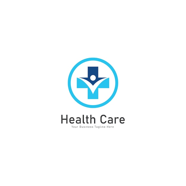 Health care vector logo template medical health care logo design template