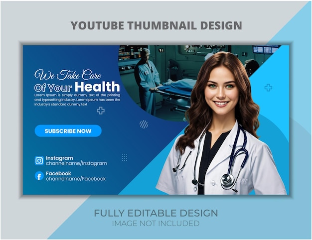 health care youtube thumbnail