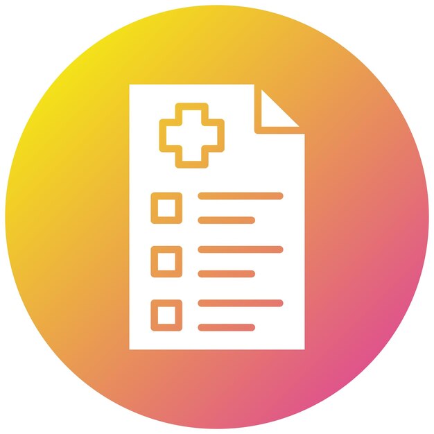 Health Check Vector Icon Design Illustratie