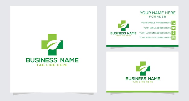 Health company logo template