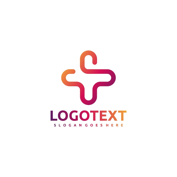 Vector health cross-logo