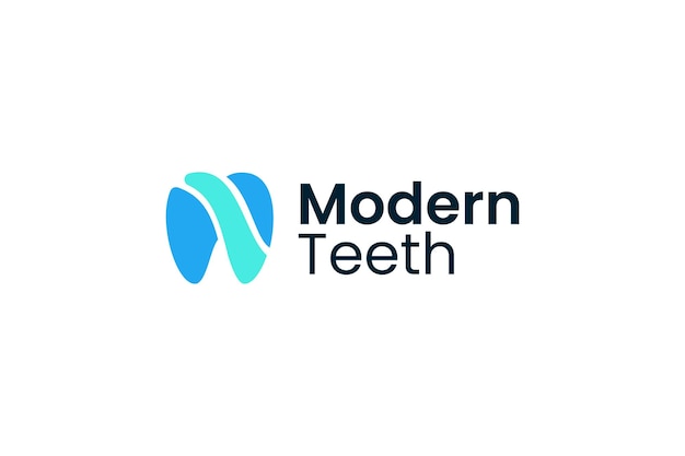 Медицинская линейная икона зубов