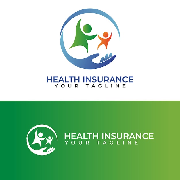 Health insurance Logo Vector Illustration