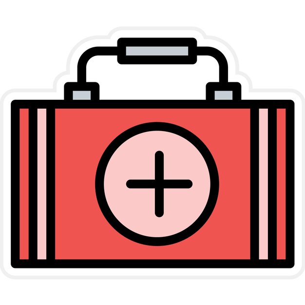 Health kit icon vector image can be used for hajj pilgrimage