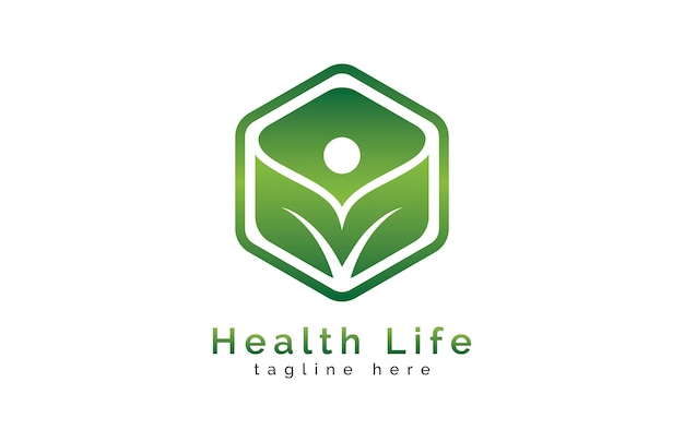 Health Life Logo Template
