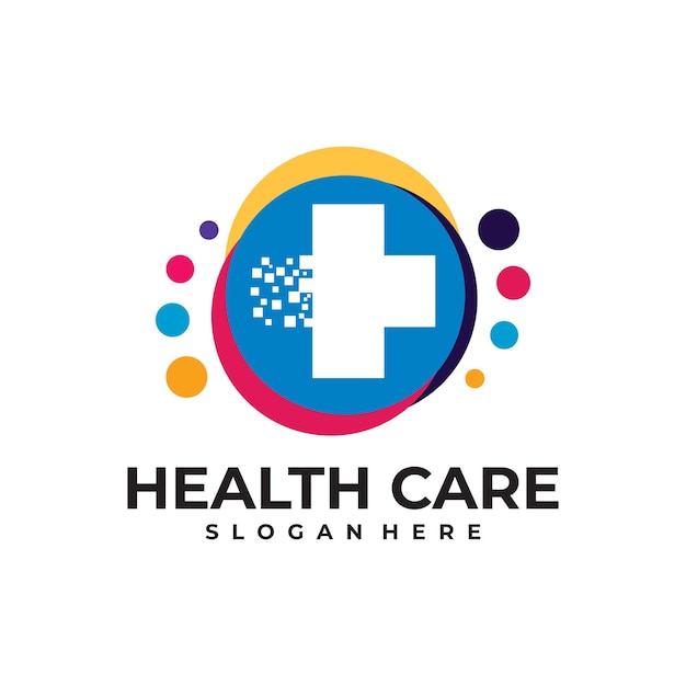 Health logo vector design template