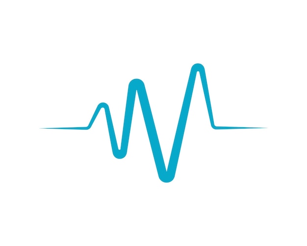 Vector health medical heartbeat pulse