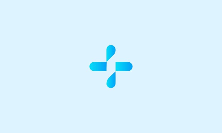 Vector health medical logo design template vector illustration