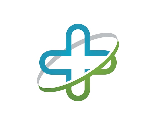 Vector health medical logo template