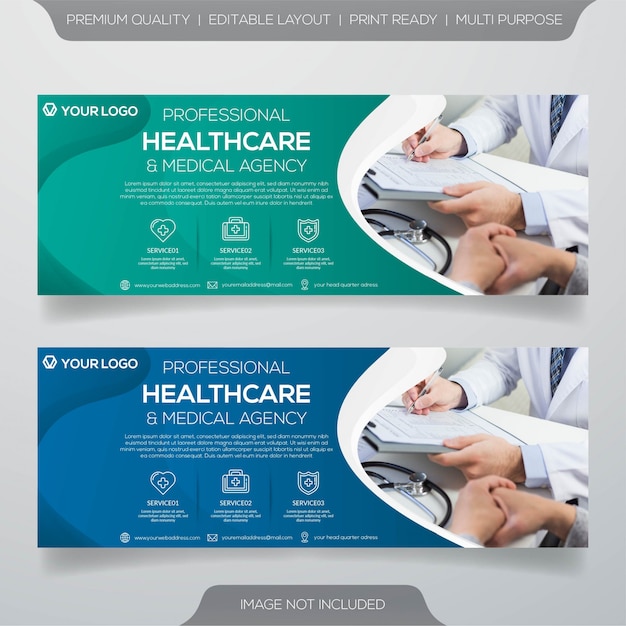 Healthcare banner template