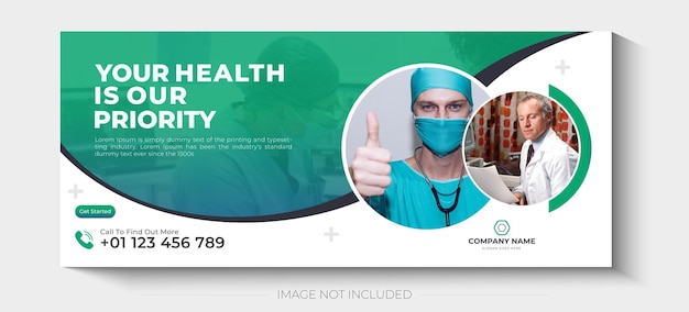 healthcare billboard design template