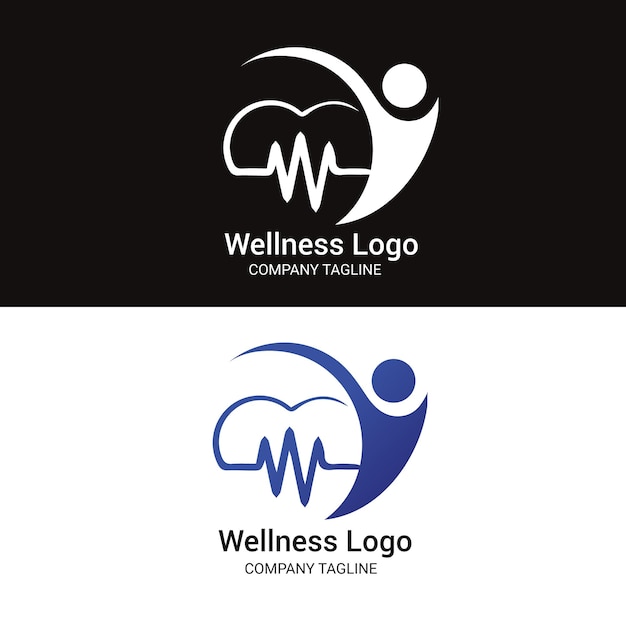 Vector healthcare gradient logo design 2023