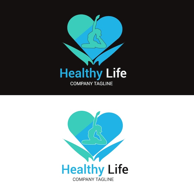 Vector healthcare gradient logo design 2023