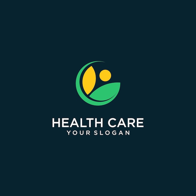 Premium Vector | Healthcare logo design