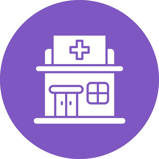 Vettore immagine vettoriale dell'icona di healthcare marketplace può essere utilizzata per l'e-commerce medico