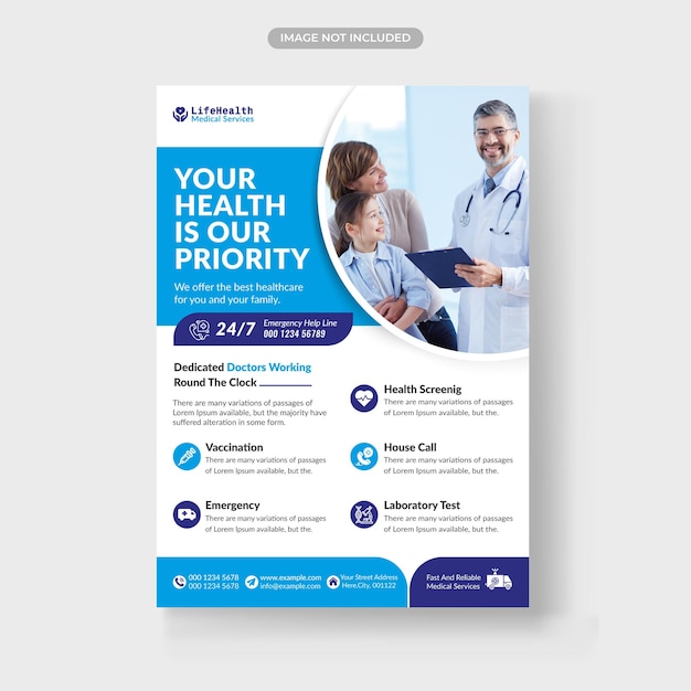 Healthcare Medical Flyer Template