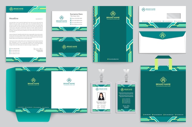 Healthcare and medical stationery design