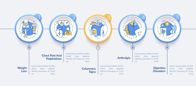 Healthcare and medicine infographic template