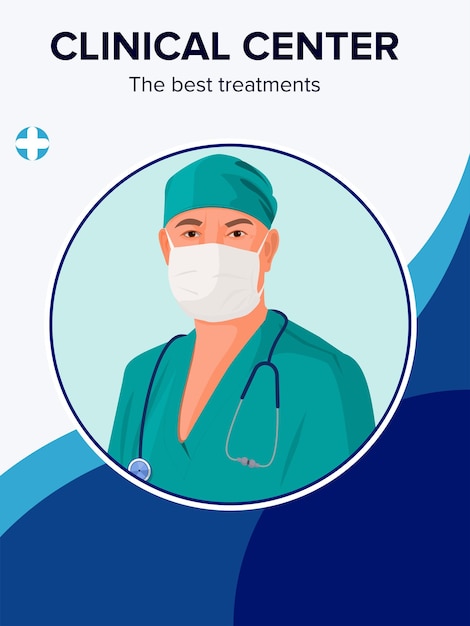 Healthcare page Web page design templates collection of online medical support medical school