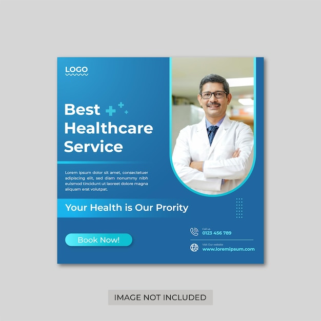 healthcare social media templates