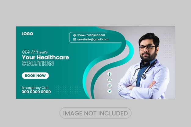 Premium Vector Healthcare web banner template Premium Vector Healthcare web banner template