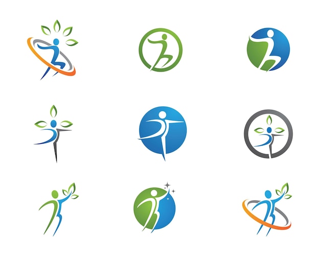 Healthy Life Logo template vector icon