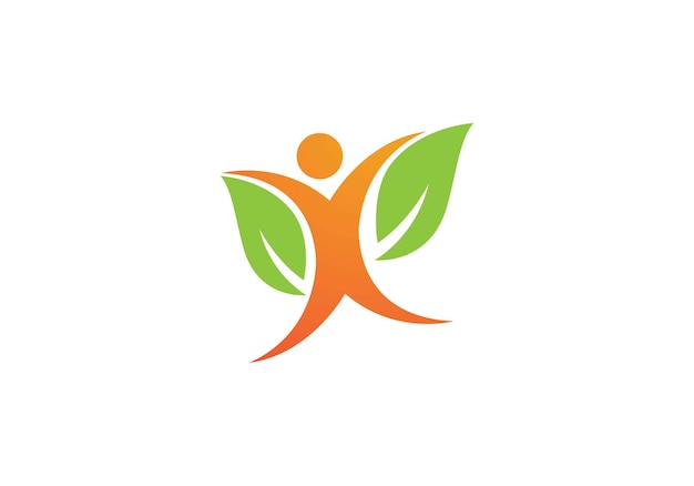Vector healthy life logo template