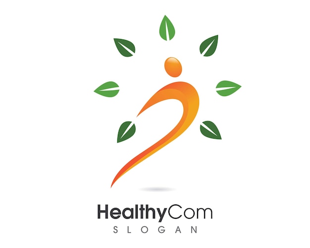 Vector healthy life logo