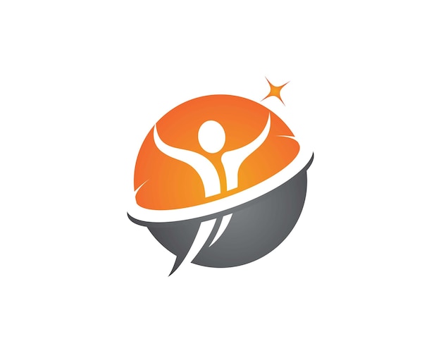 Vector healthy life logo