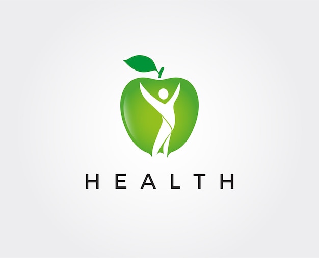 Healthy logo template