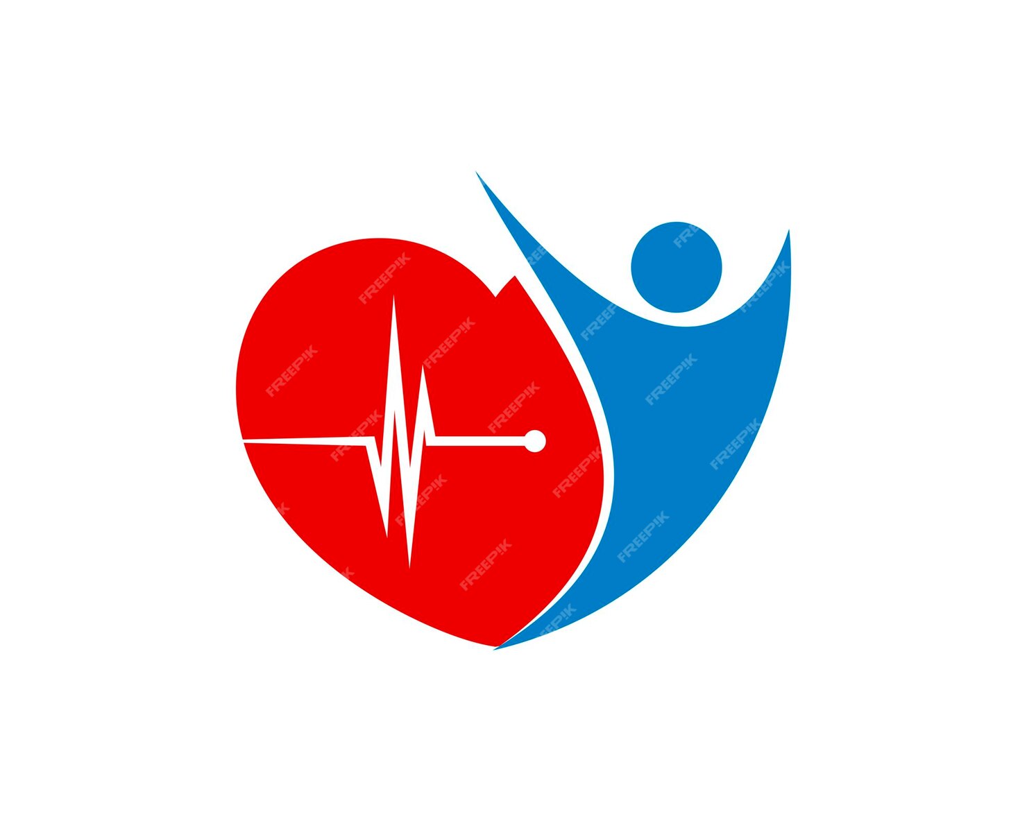 Premium Vector Healthy People With Heart Beat premium-vector-healthy-people-with-heart-beat