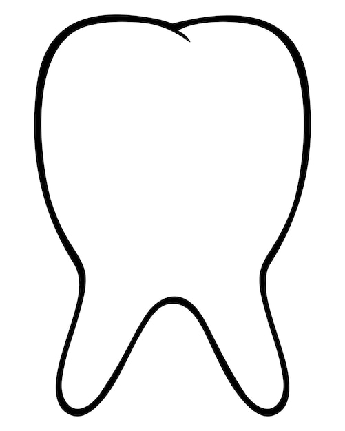 Healthy tooth Medical topics Sketch Doodle style Snowwhite tooth Enamel coatingTeeth cleaning