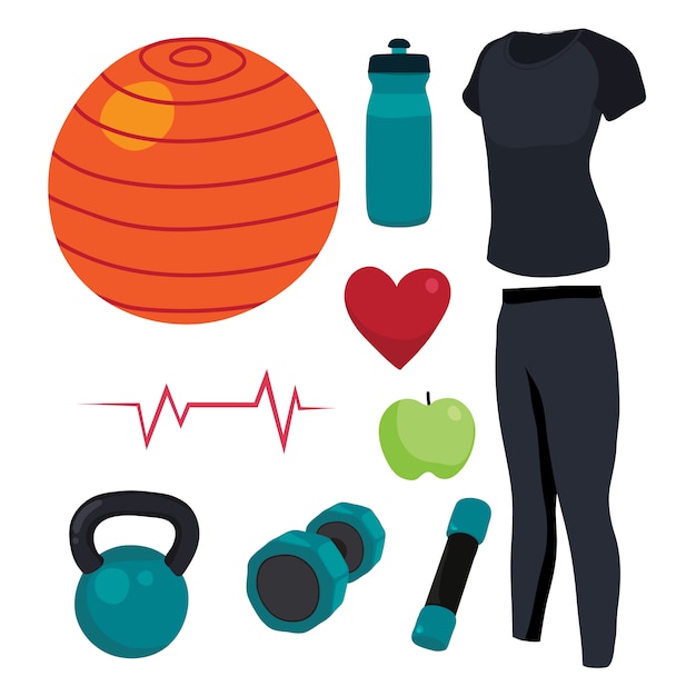 Vector healthy vector collection design