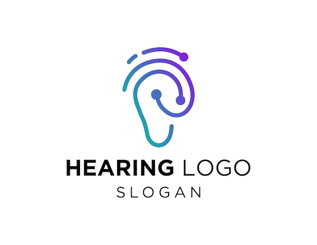 Hearing logo design