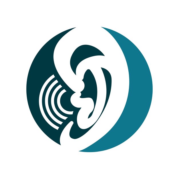 Hearing logo template