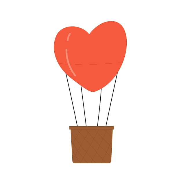 Heart air balloon