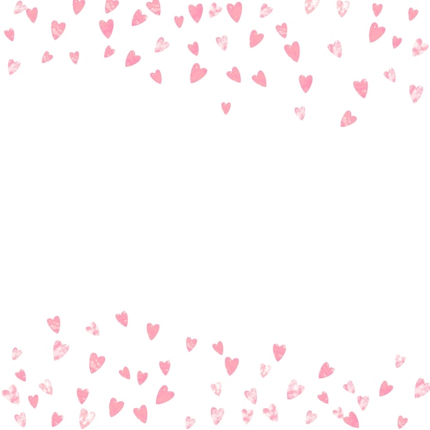 Vector heart banner branding design rose handdrawn