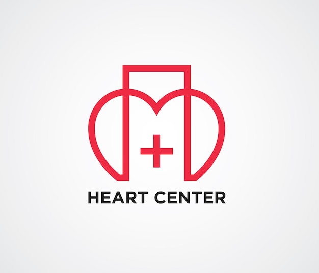 Heart center logo