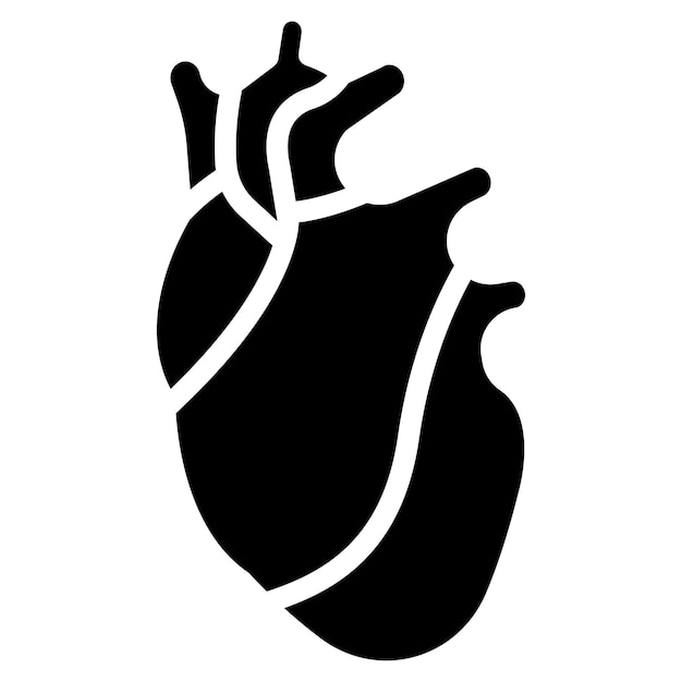 Heart Chambers icon vector image Can be used for Cardiology